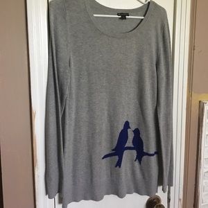 So cute grey sweater