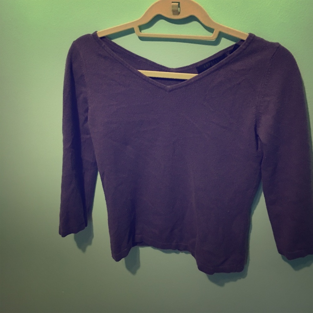 Purple sweater