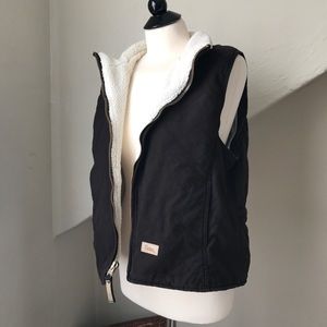 Sherpa Lined Vest.