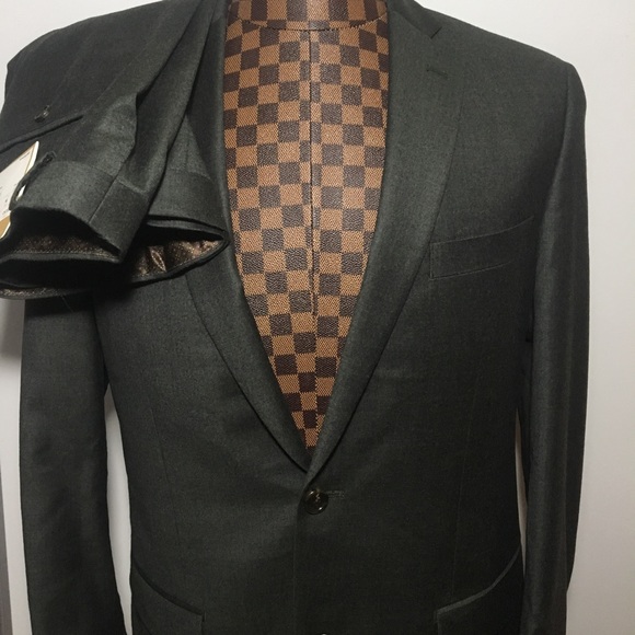 michael kors suits green