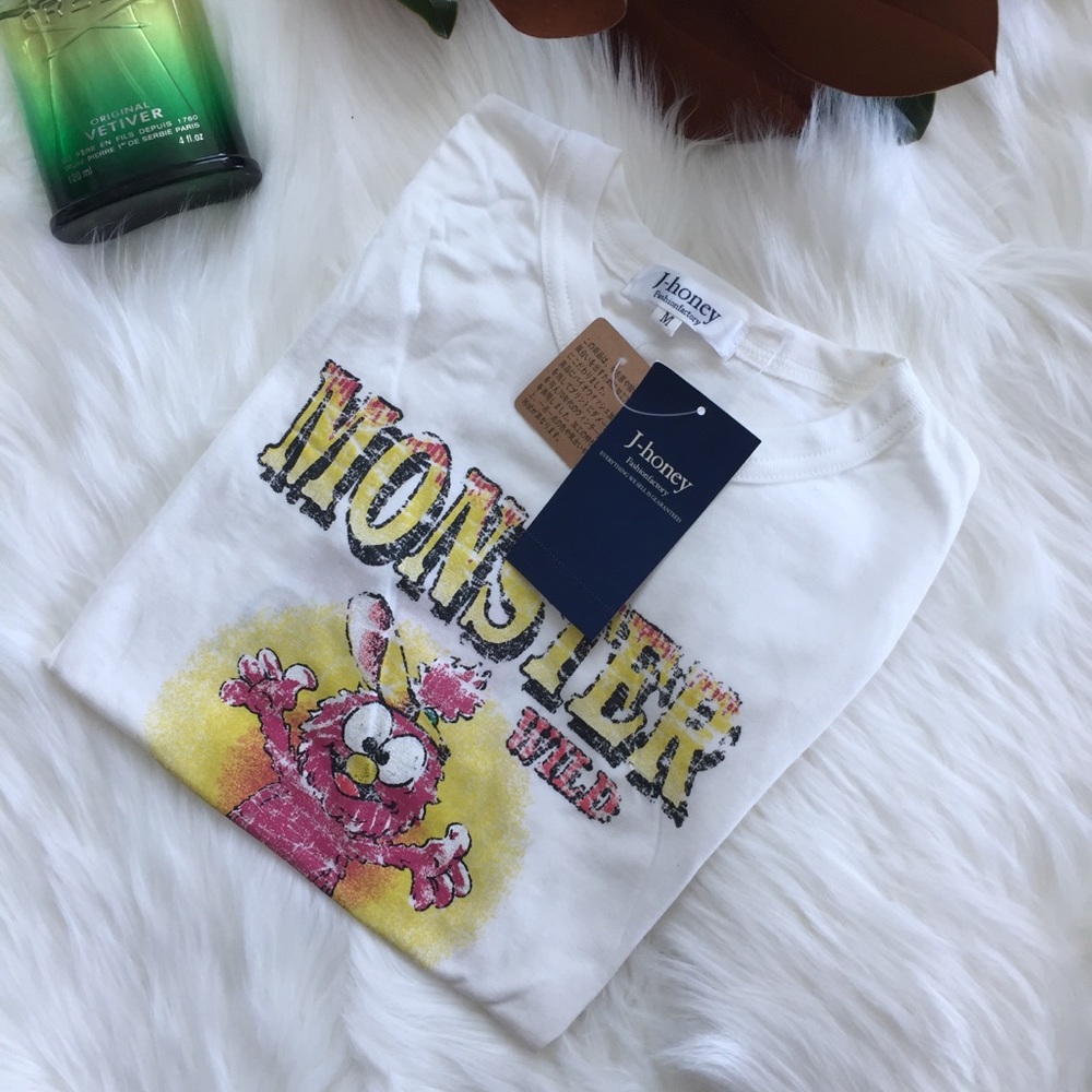 J-Honey (Japanese brand) Monster Tee