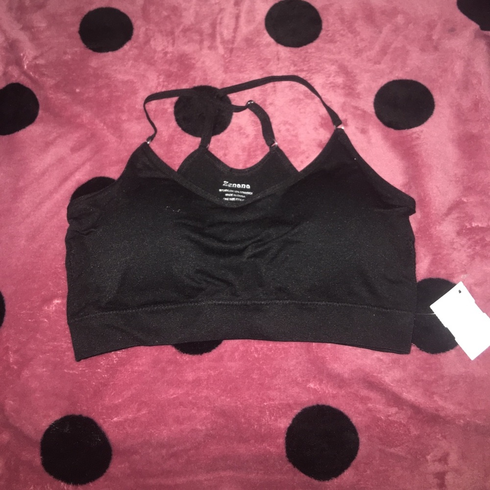 2-pk Black bralette