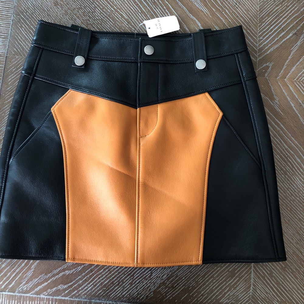 COACH Bicolor skirt