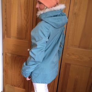 Oakley baby blue jacket!