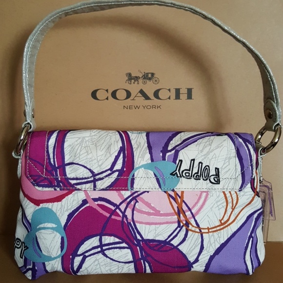 COACH POPPY PURSE - Picture 4 of 8