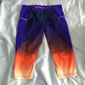 Athleta workout capris with pockets NWOT