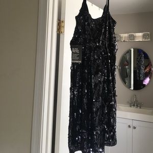 Express sequin dress