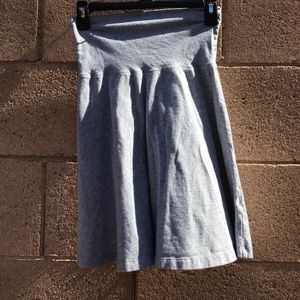 Gray skaters skirt