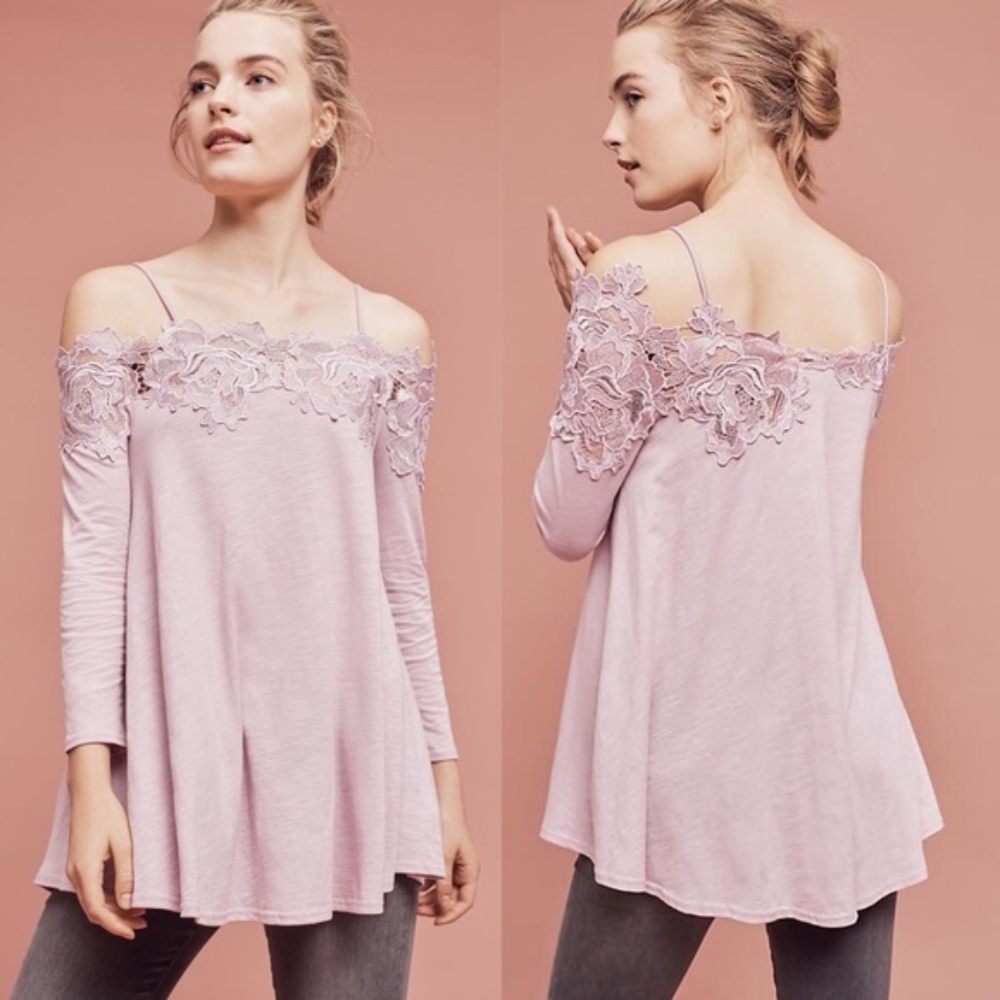 LACELINE OFF-THE-SHOULDER TOP