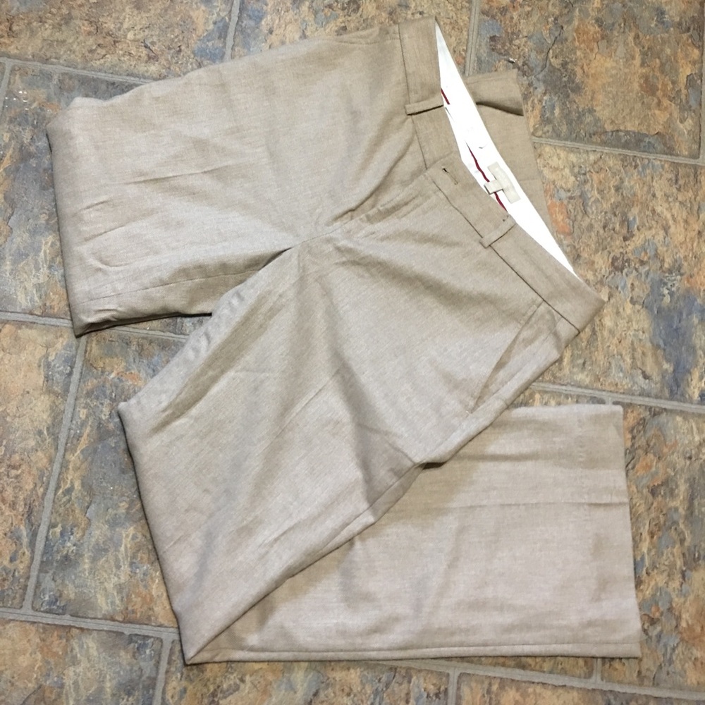 Tan trousers wool Martin fit