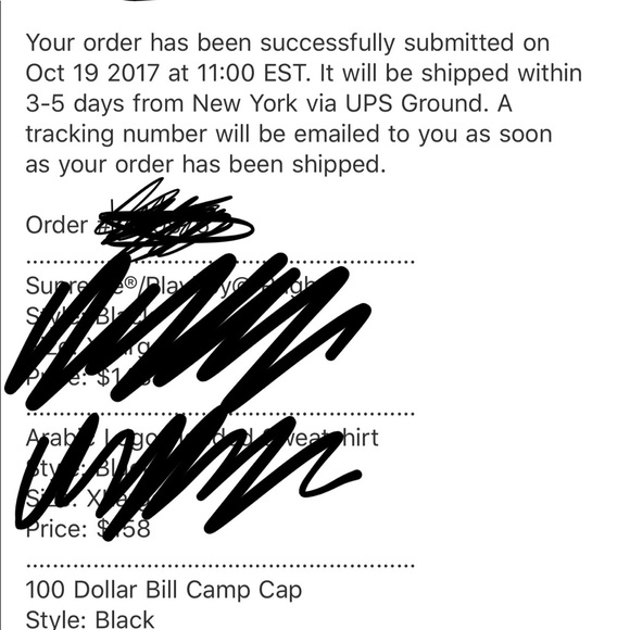 Supreme 100 Dollar Camp Cap - Picture 2 of 2