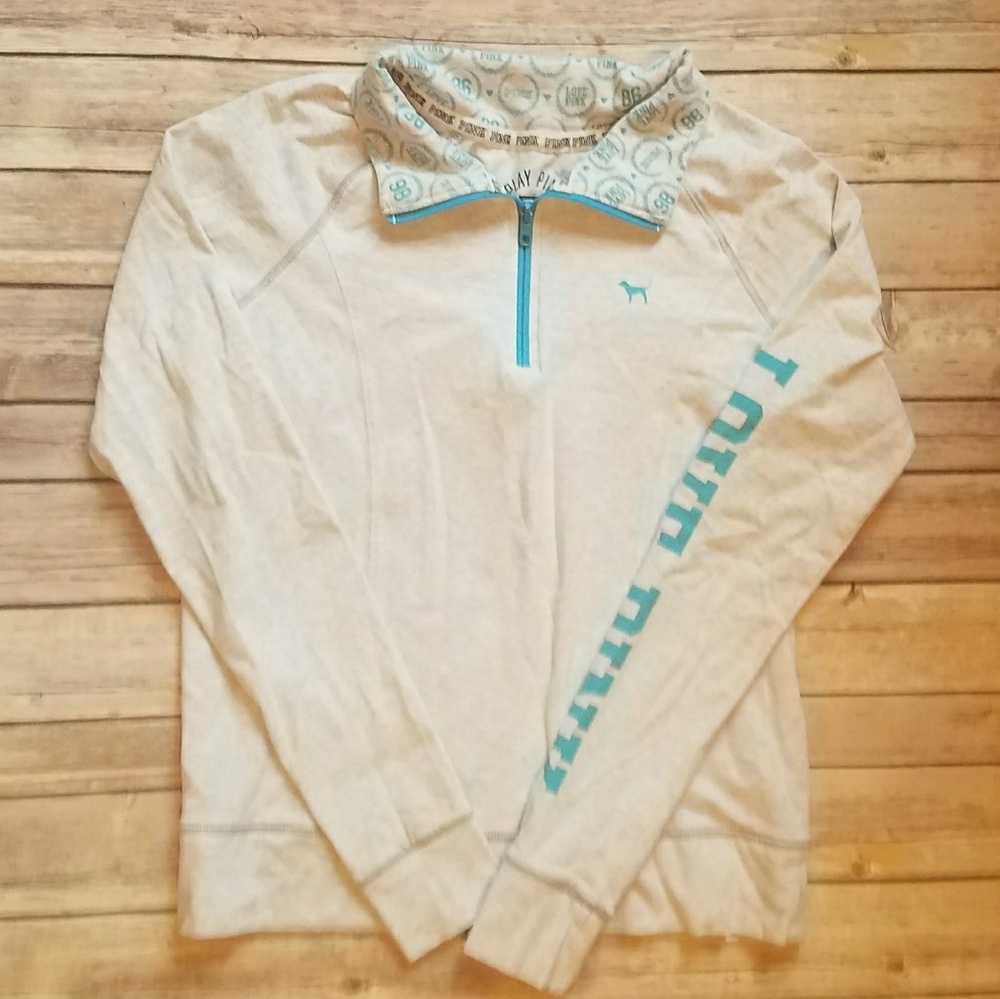 VS Pink Half Zip