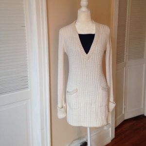 Cream cable knit sweater