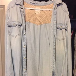 Chambray button down