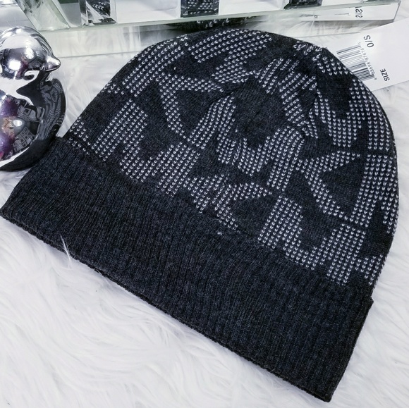 🔴LAST 1🔴MICHAEL KORS BEANIE/HAT GRAY - Picture 2 of 3