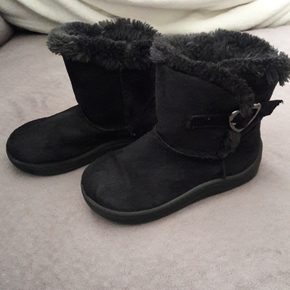 black boots
