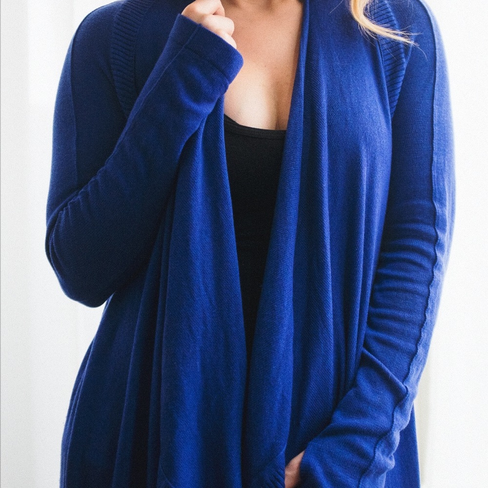 Cozy Lululemon sweater wrap