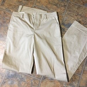 Tan kakhi pants