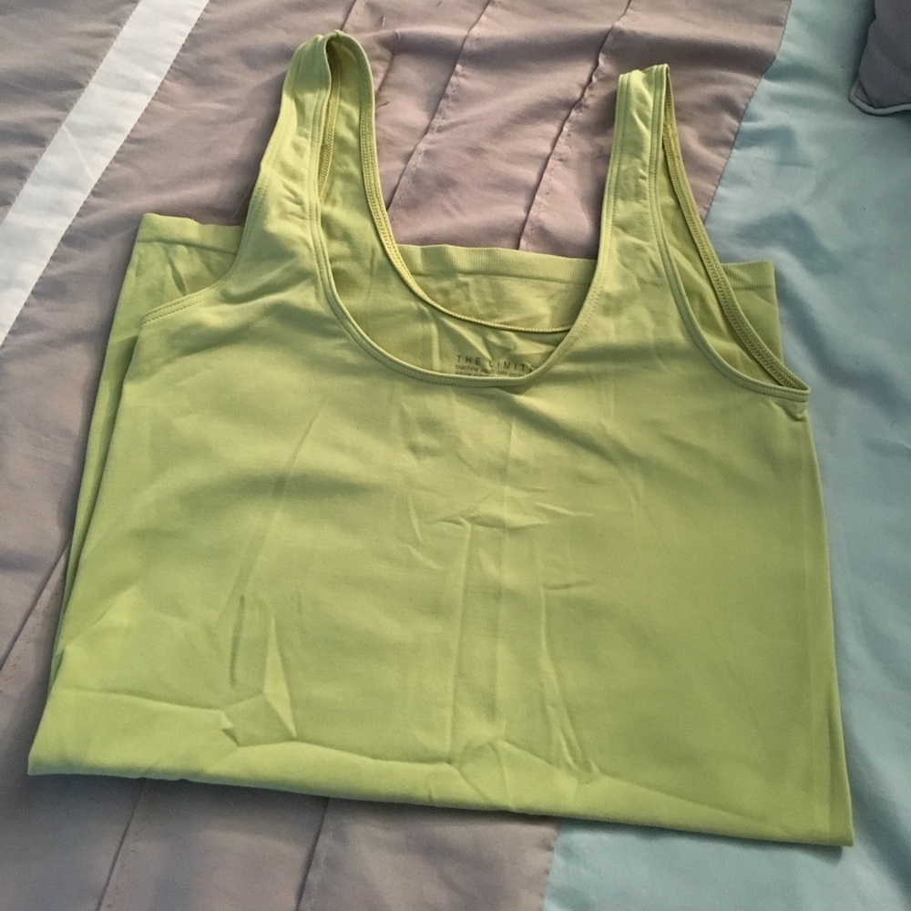 The Limited olive green tank - Picture 1 of 1
