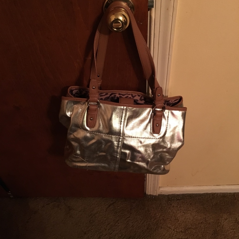 Nine West silver bag
