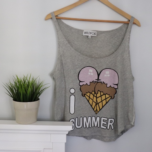 {Wildfox} I Love Summer Tank - Picture 2 of 4