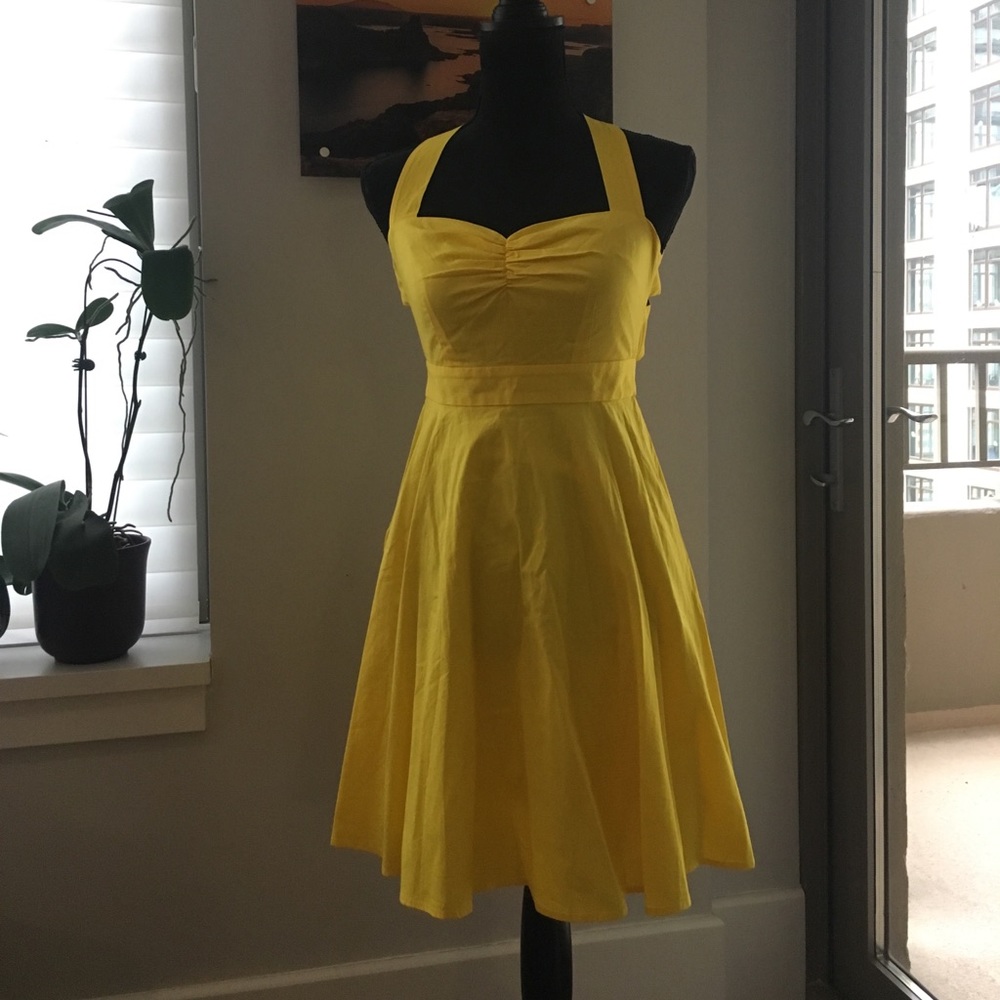 Moda International Open back summer dress
