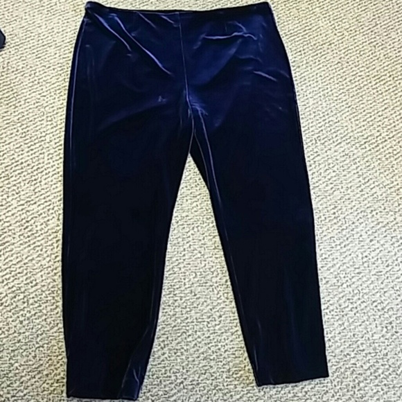 qvc susan graver velvet pants