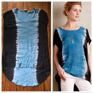 ✨Anthropologie✨ Strakx Riverway Blue Tunic XS