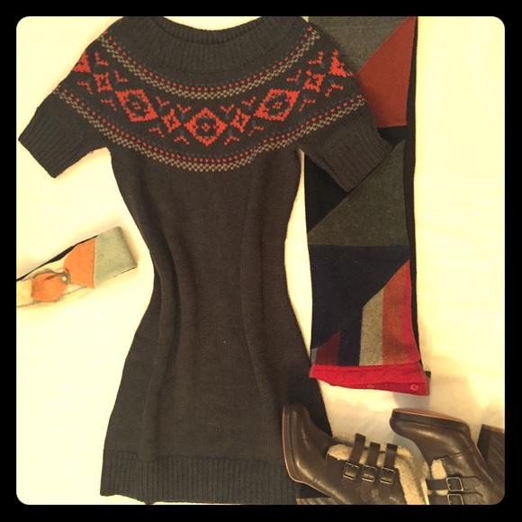 Comptoir de Cottoniers fair isle dress - Picture 1 of 3