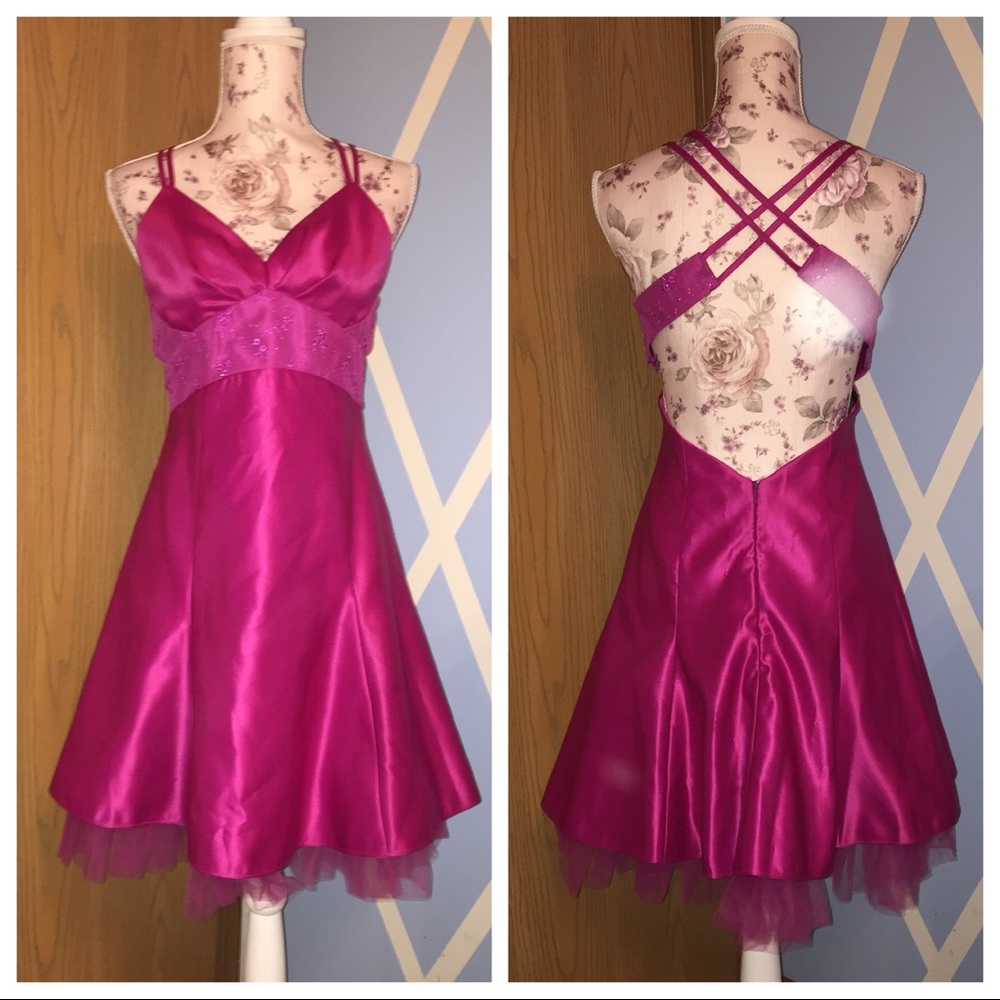 Fuchsia dress