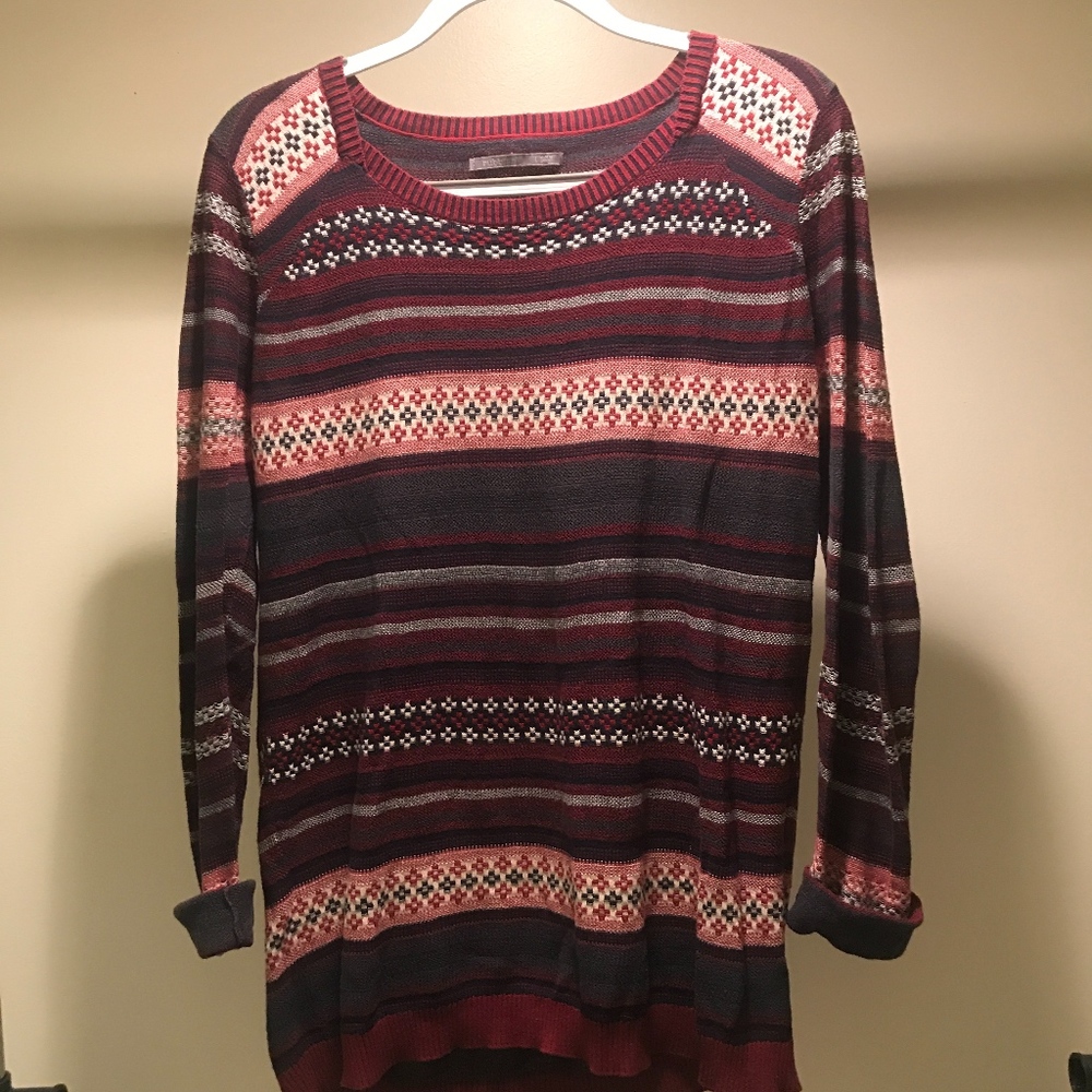 Thin, Patterned Sweater
