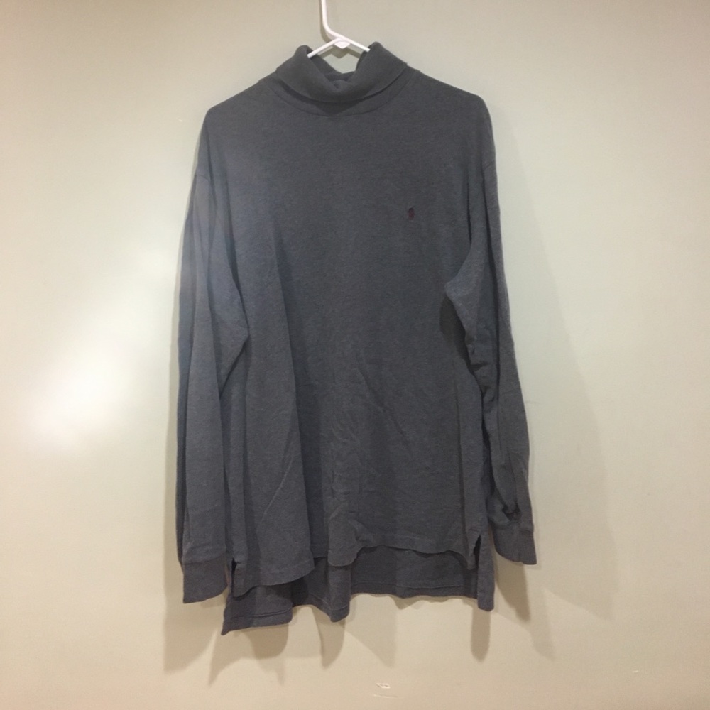 Gray turtleneck long sleeve Polo by Ralph LaurenXL