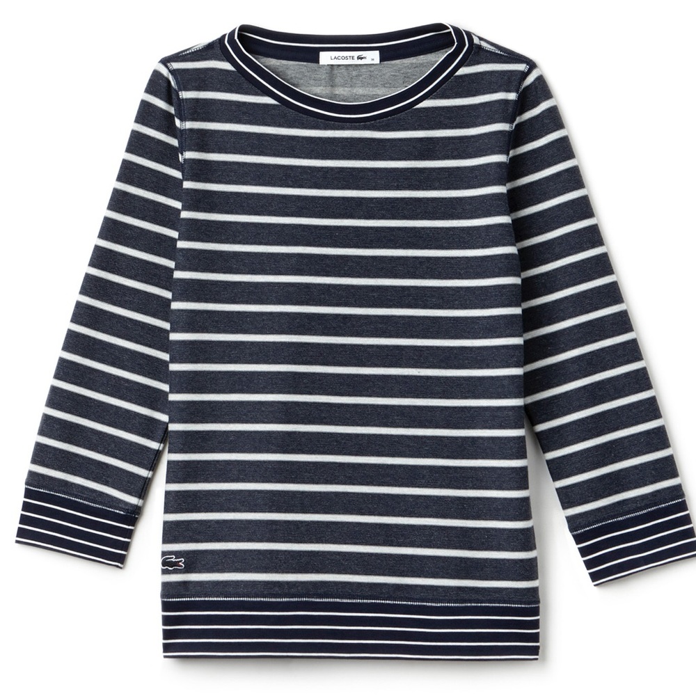 NWOT Lacoste Sailor Striped Top