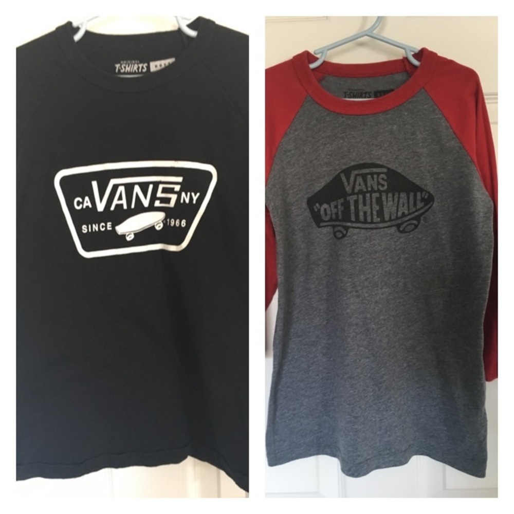 Vans baseball tees