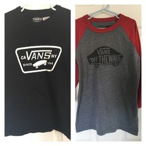 Vans baseball tees