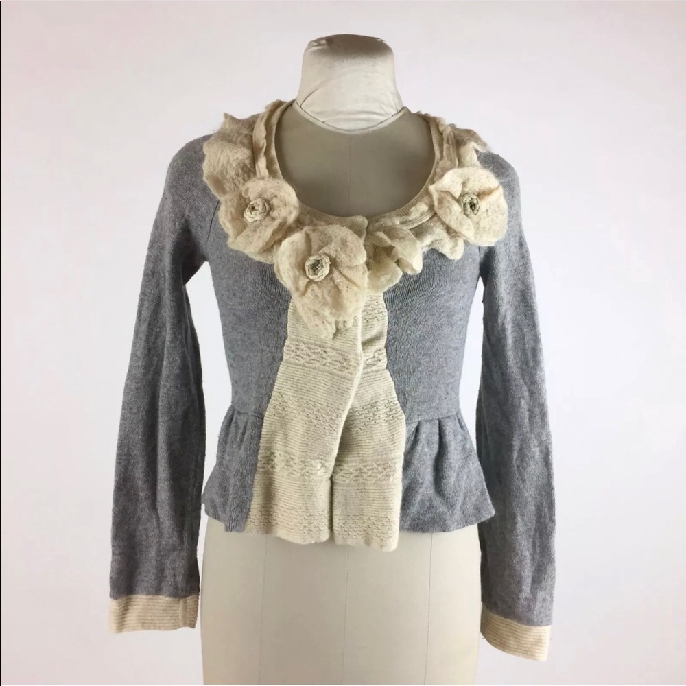 Anthropologie size s, 100% wool