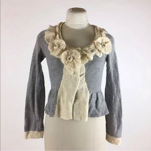 Anthropologie size s, 100% wool