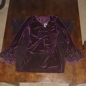 Tadashi Shoji Petite Velvet Dress