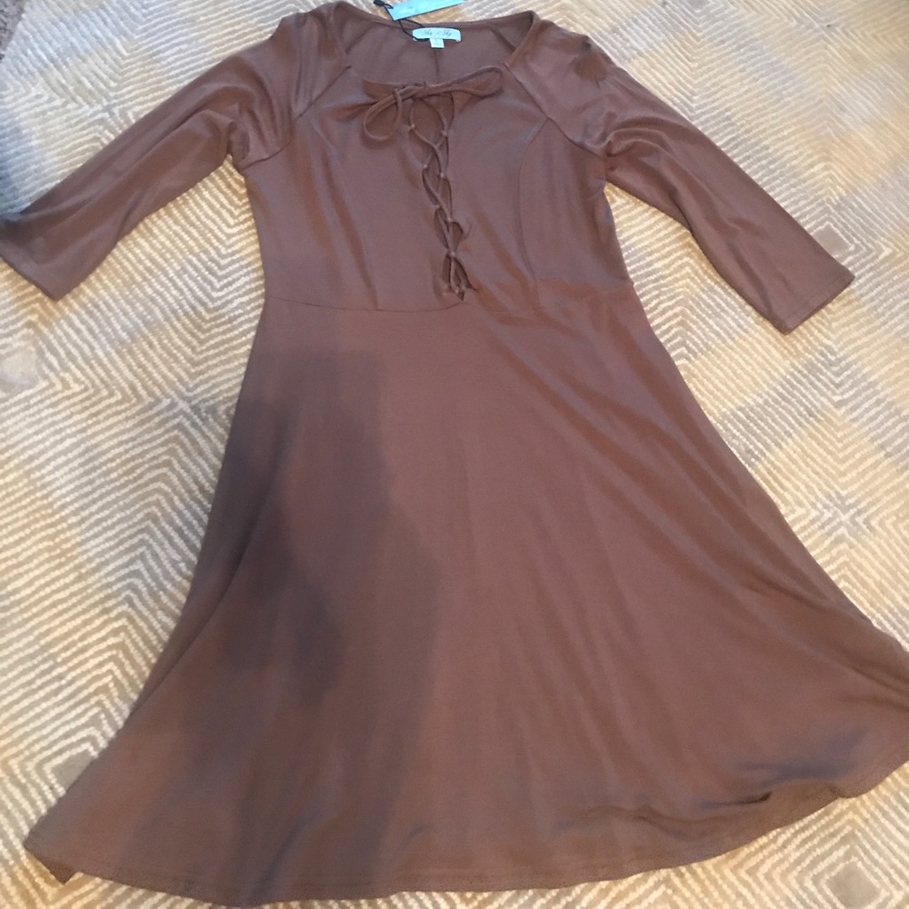 Brown dress