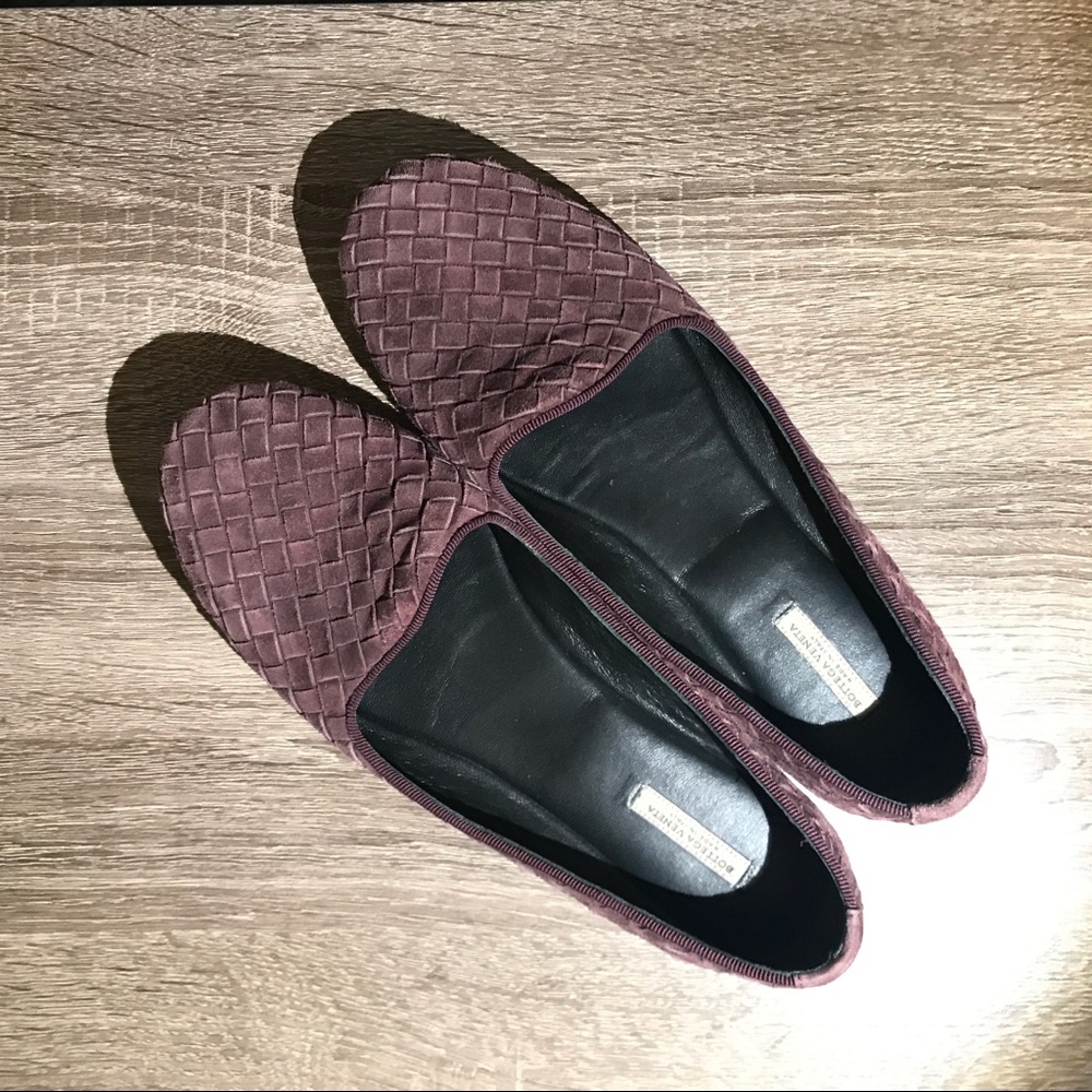 Bottega Veneta suede leather flats. Size IT38.