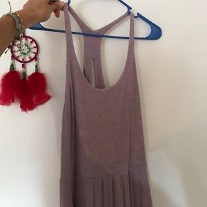 Urban outfitters strappy back lavender dress