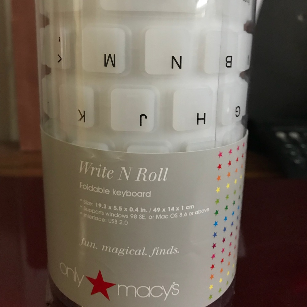 Foldable keyboard new with tag