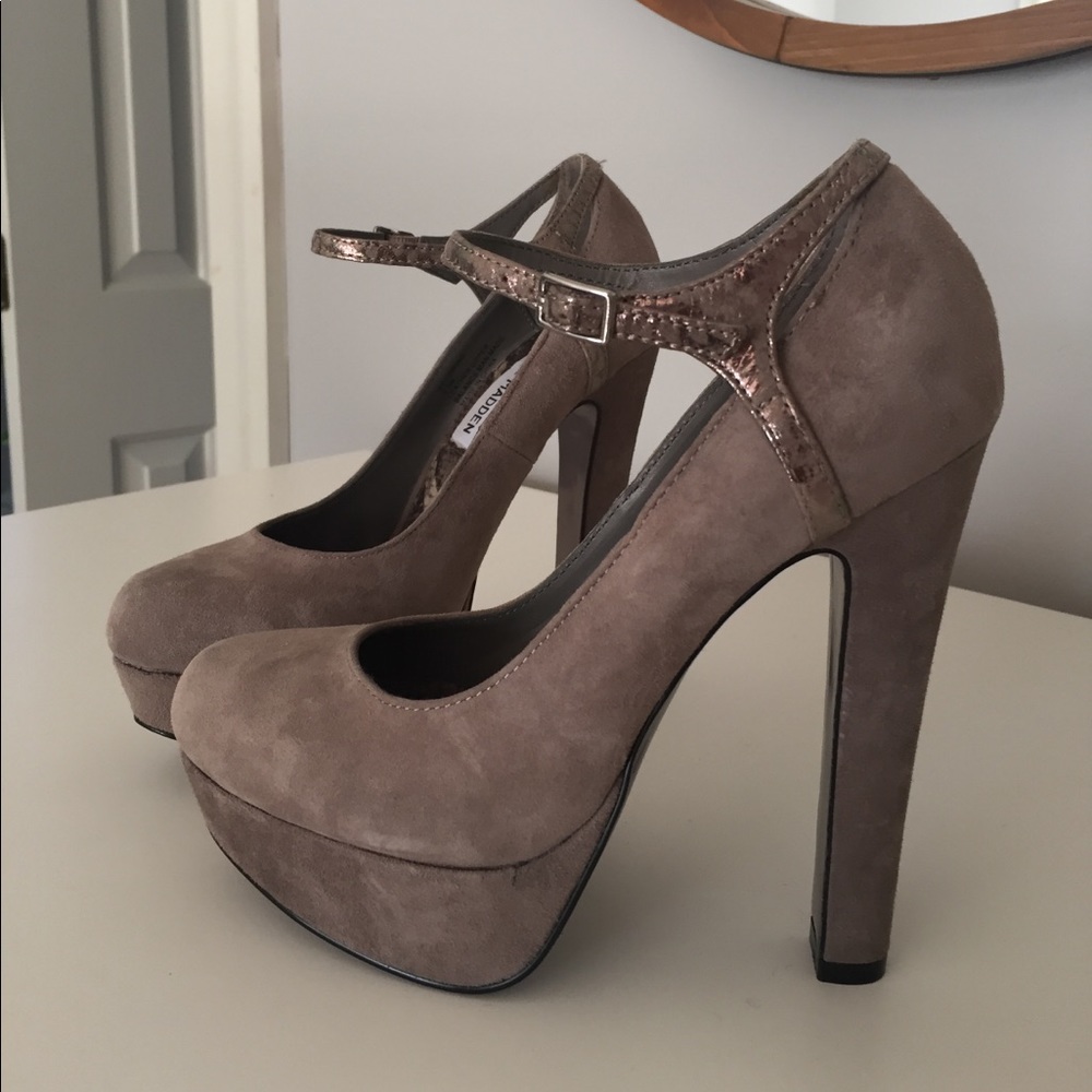 Steve Madden ankle strap heel