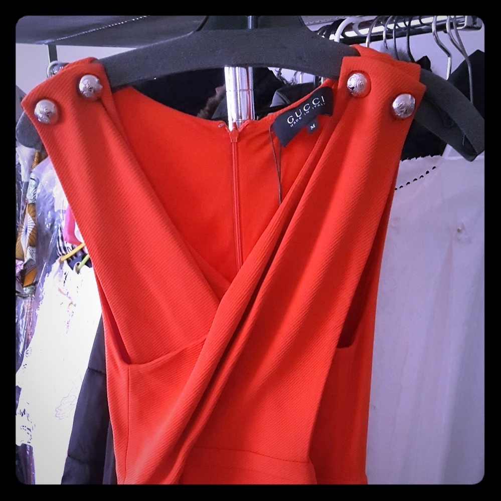 Autumn Orange dress