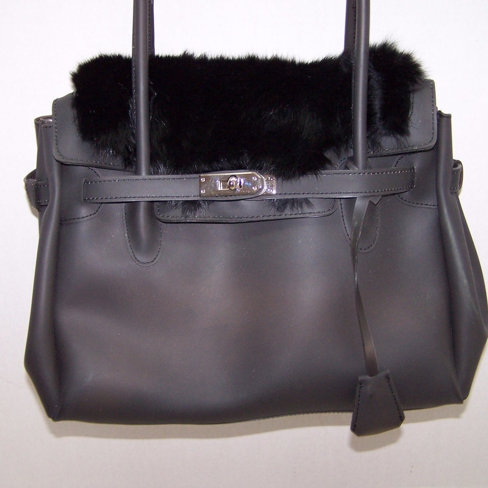 Besso Black Jelly Tote