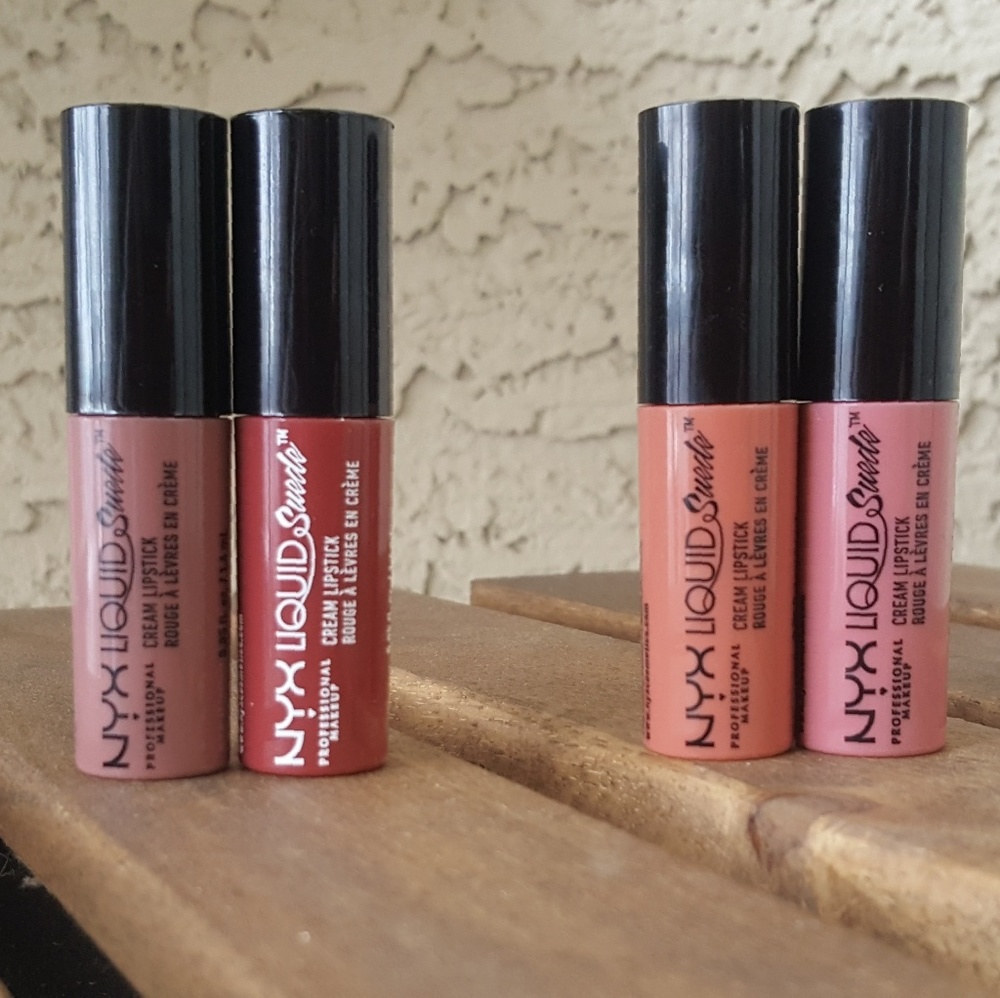 Exclusive NWT NYX Liquid Suede Lipsticks