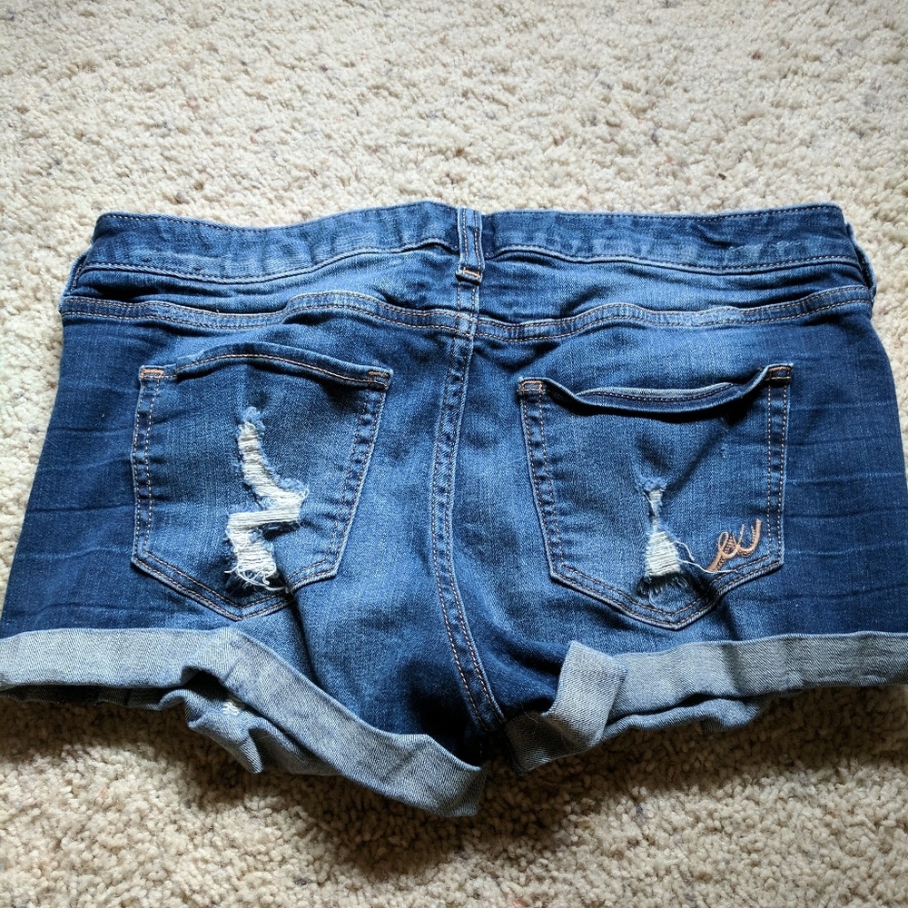 Express Denim Shorts