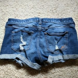 Express Denim Shorts
