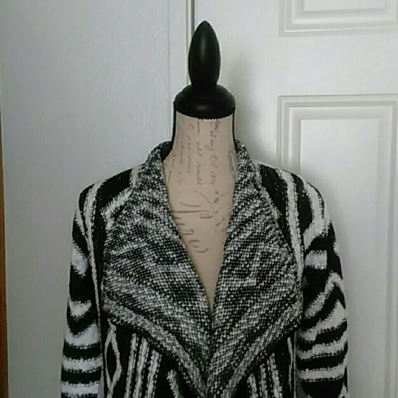 Anthology Sweaters - Graphic Waterfall Cardigan