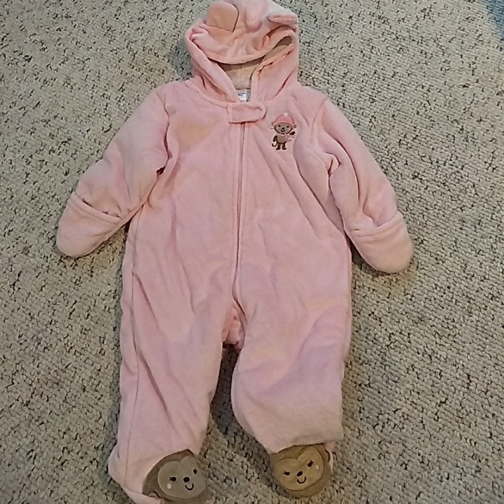 Baby girl snow suit.